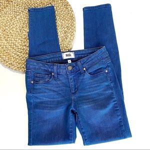 PAIGE Indigo Verdugo Ultra Skinny Mid-Rise Jeans